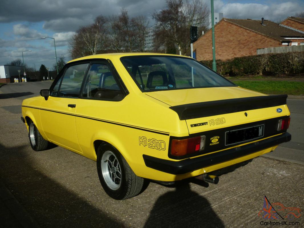 Ford escort mk2 rs2000 for sale australia #9