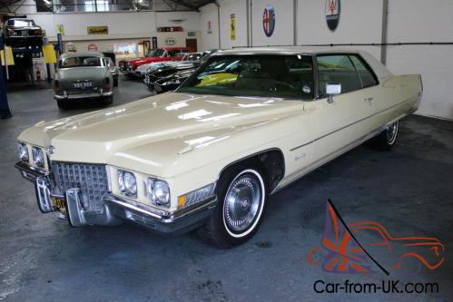 Cadillac Coupe De Ville 1971 American Car