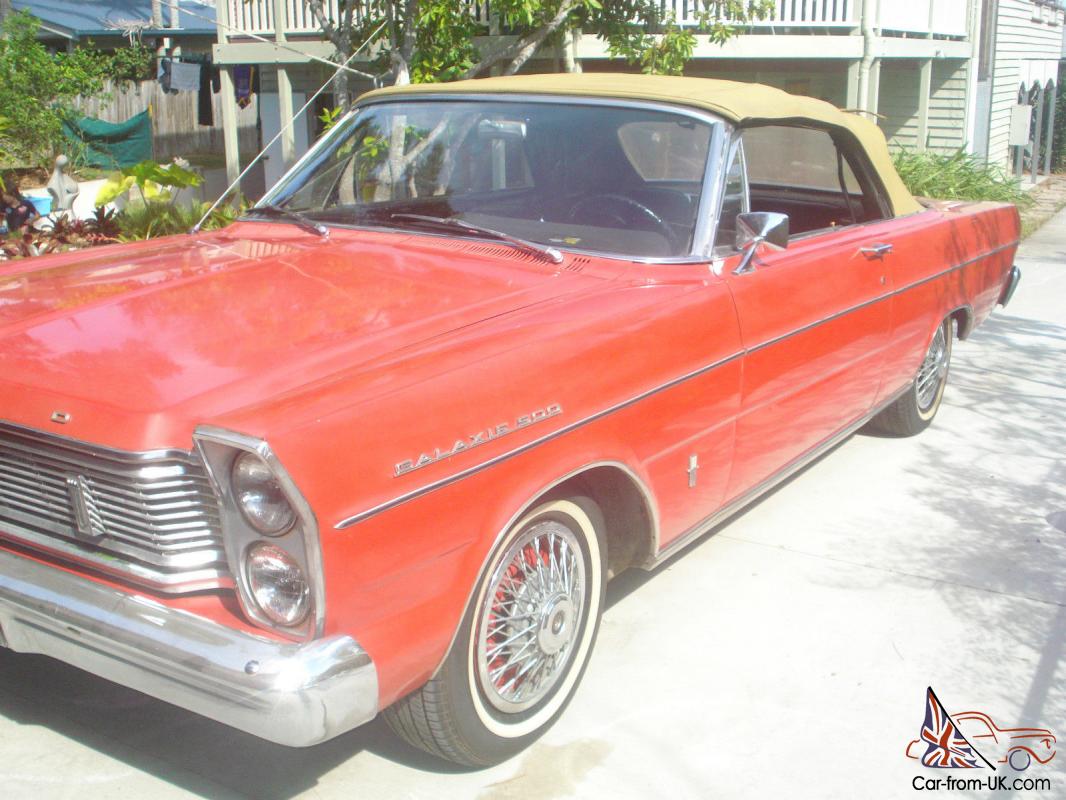 1965 Ford fairlane convertible #6