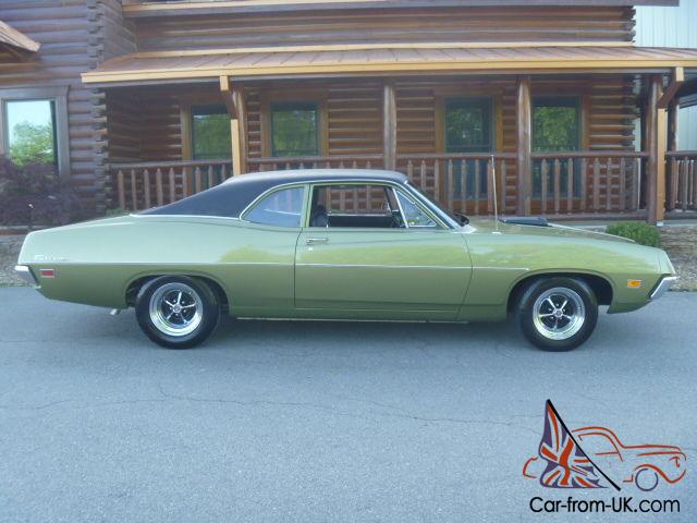 Green 1970 1/2 ford falcon #8