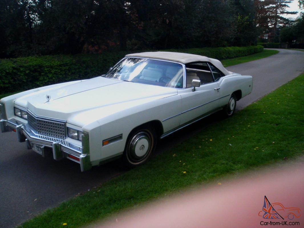 1975 CADILLAC ELDERADO CONVERTIBLE