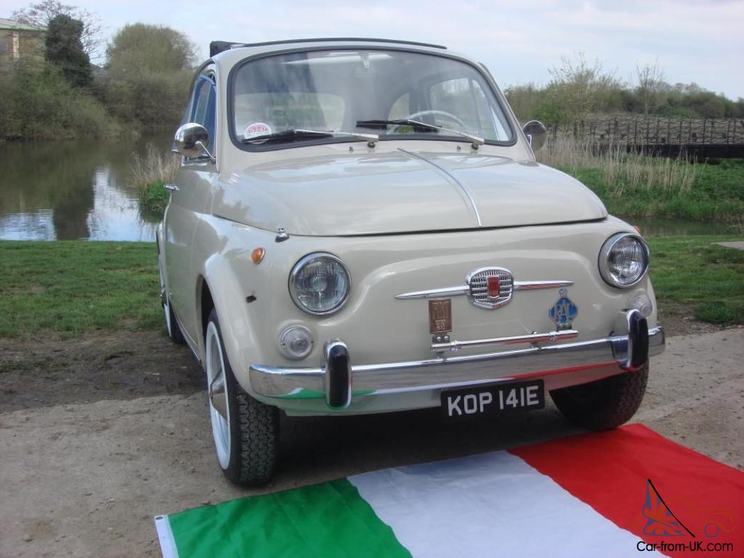 Gorgeous Fiat 500f 1967 Only 14k Miles From New Best Available Sofia