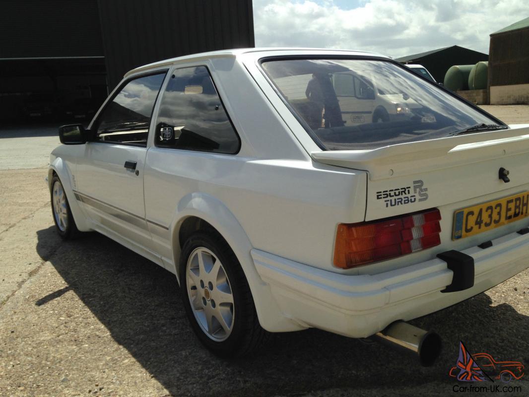 Ford escort rs turbo series 1 restoration #9