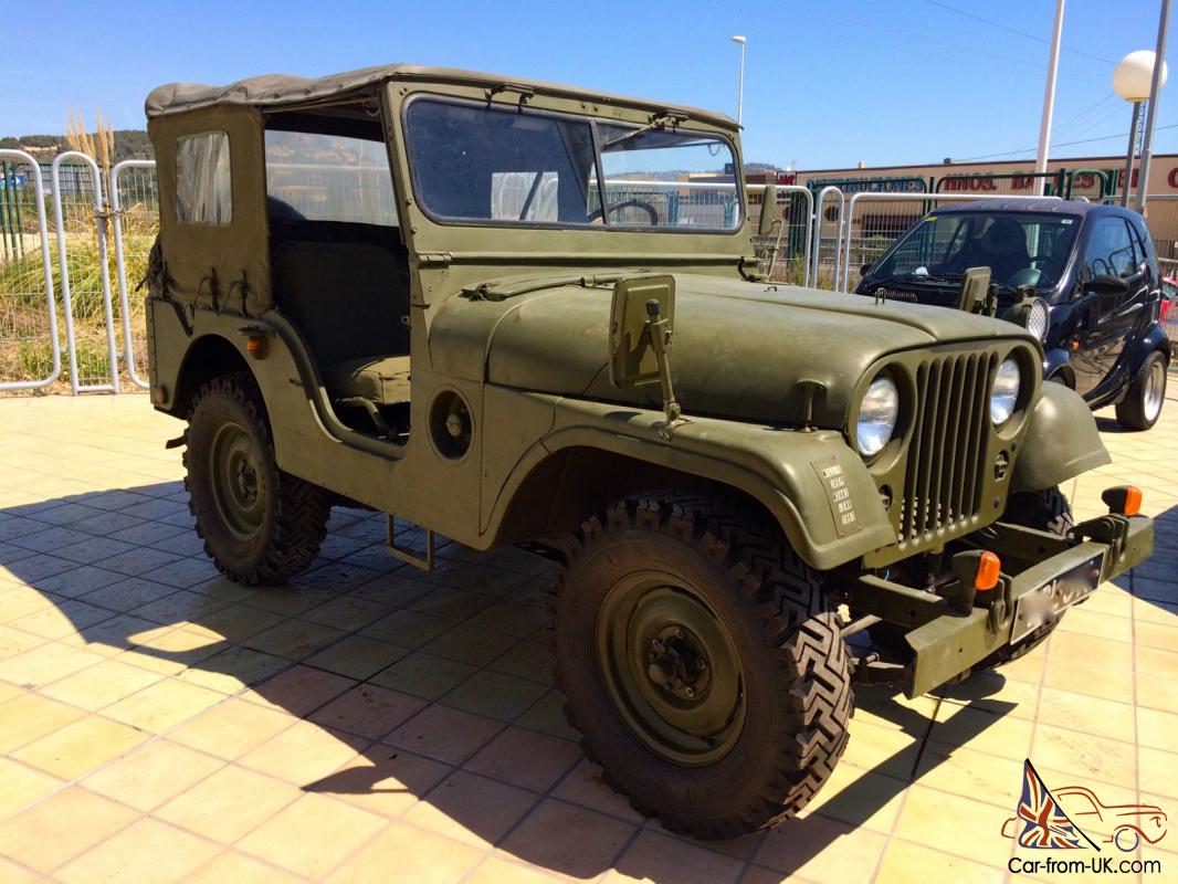 willys jeep M38 A1 SPAIN LHD