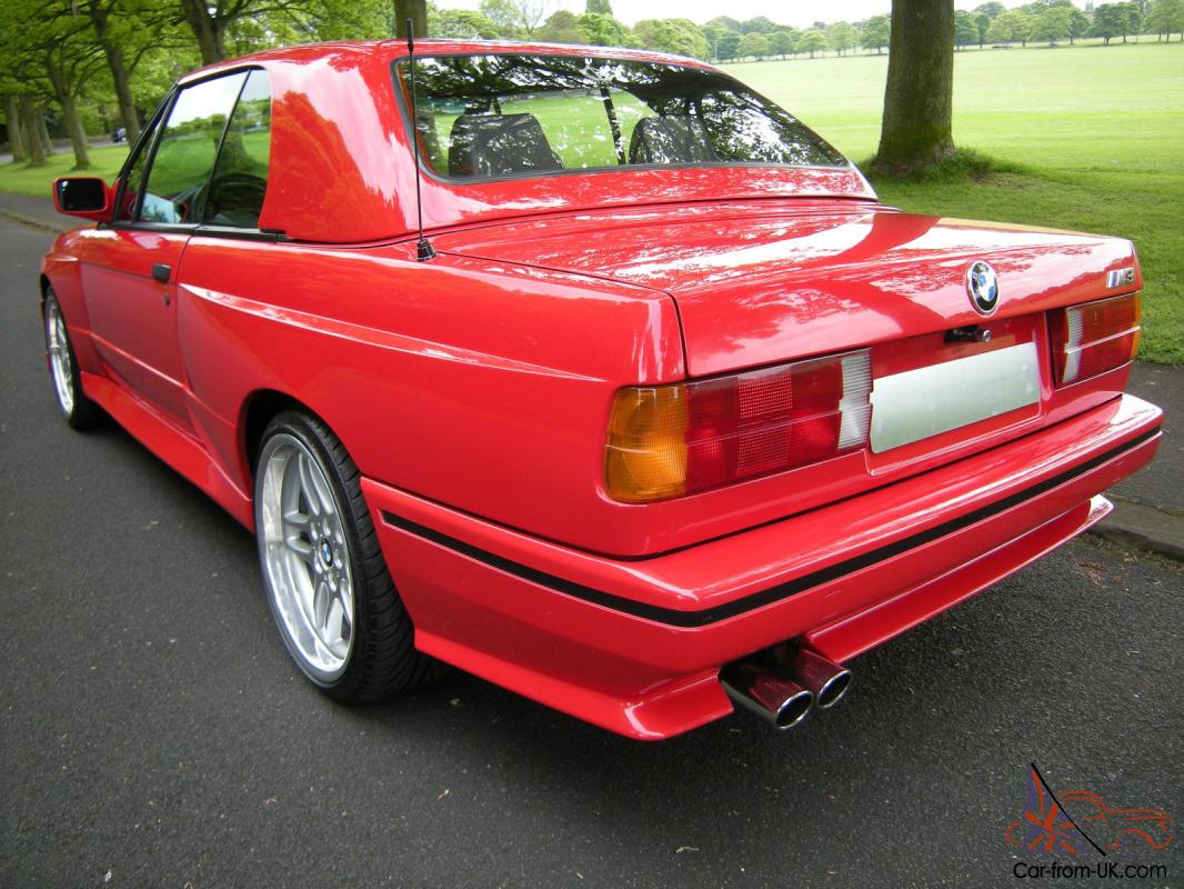 BMW E30 M3 CONVERTIBLE / CABRIOLET VERY RARE CAR WITH HARD TOP