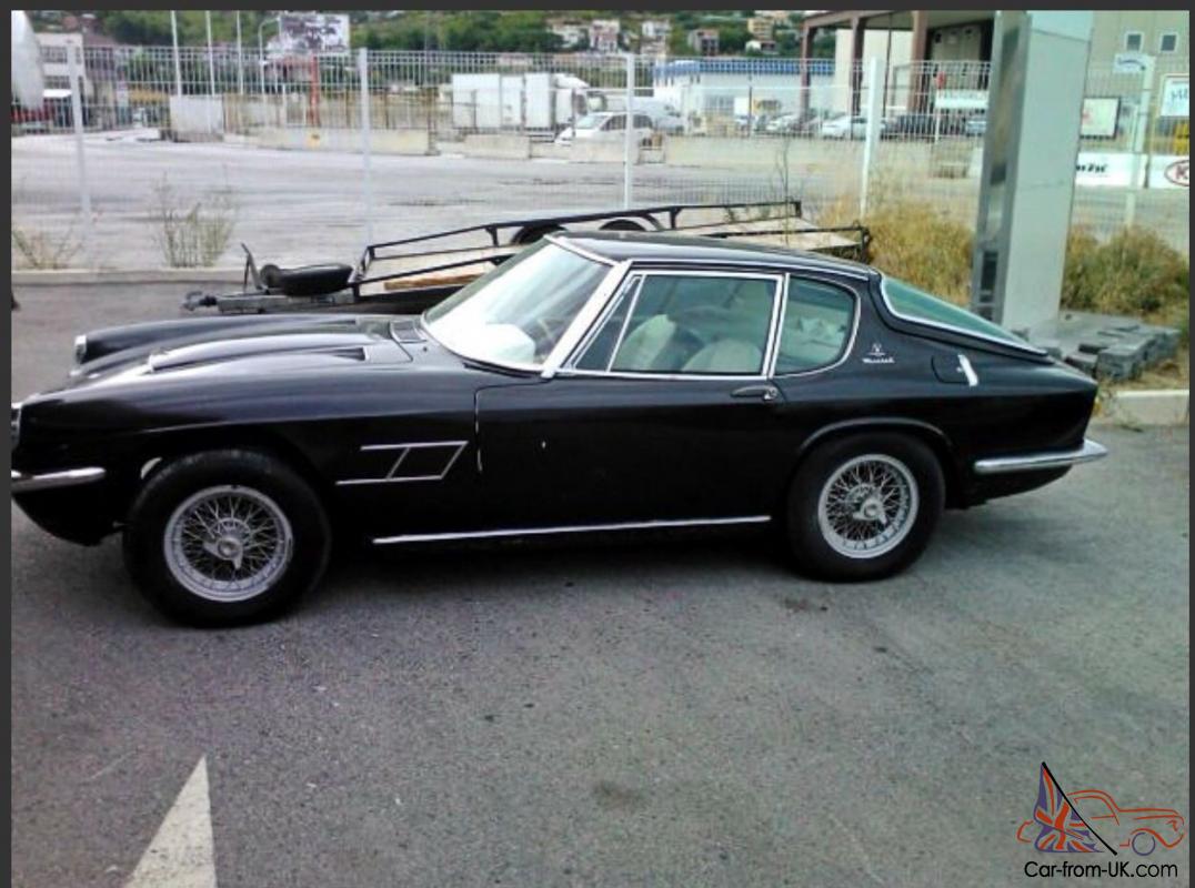 Maserati Mistral 4000 GT, 1968 only 298 made, excellent barn find!!