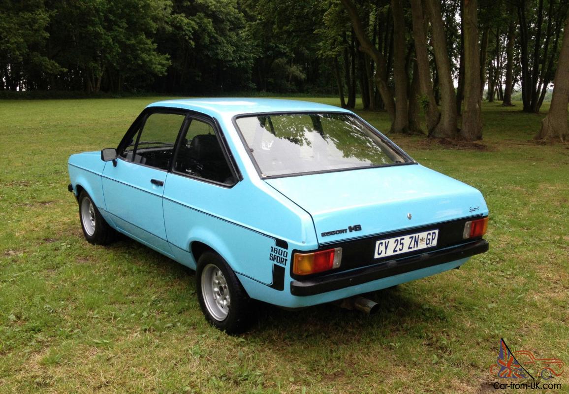 Ford escort mk2 1600 sport 1979 #2