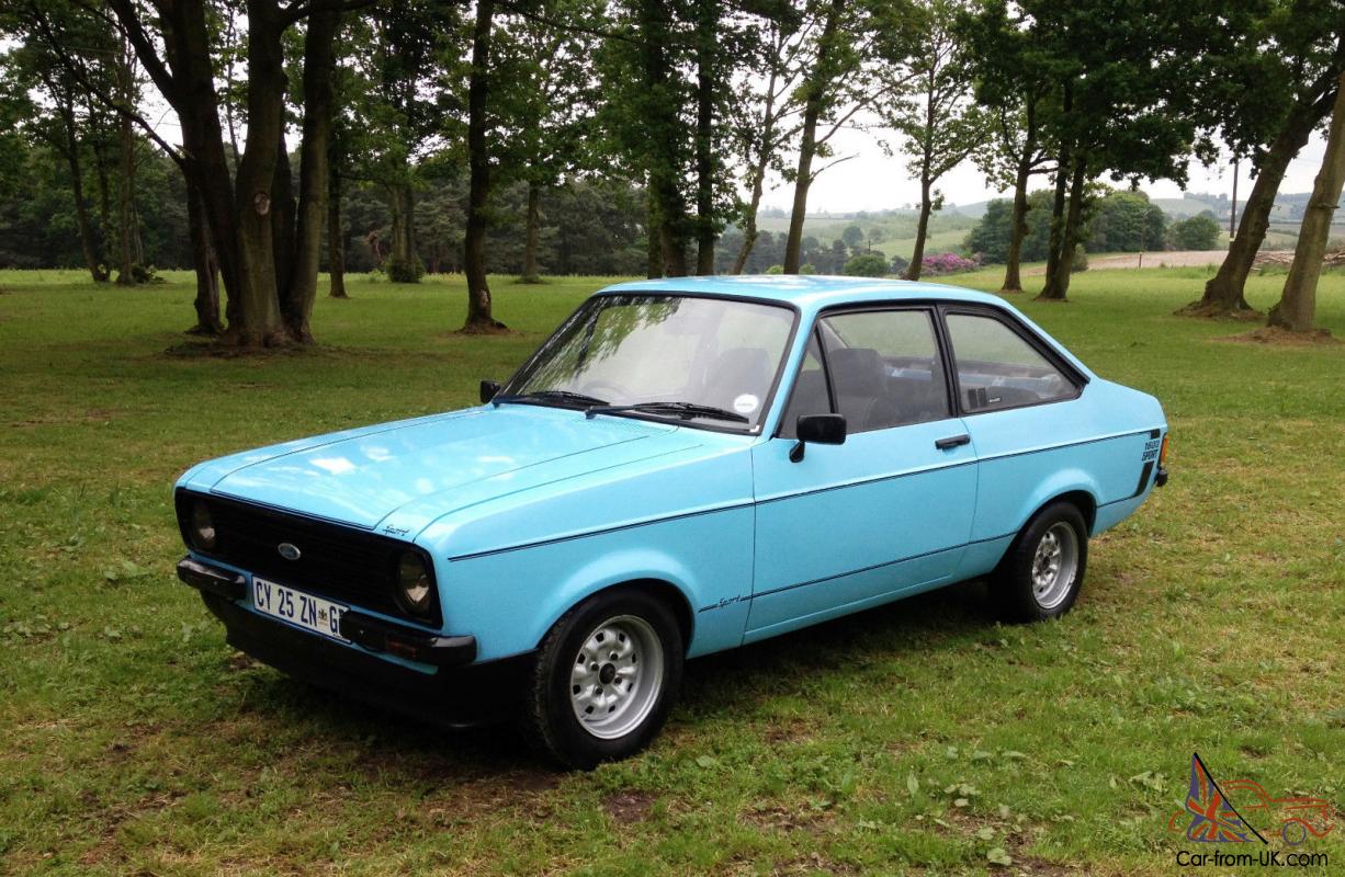 Ford escort sport 1979 #9