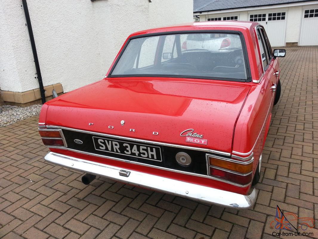 FORD CORTINA MK2 - 1600 GT - 1970 - NEVER WELDED