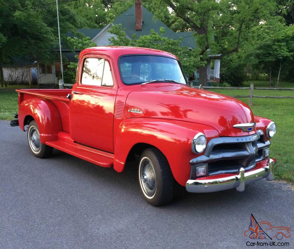 1954 Chevrolet 3100 1 2 Ton 5 Window Truck