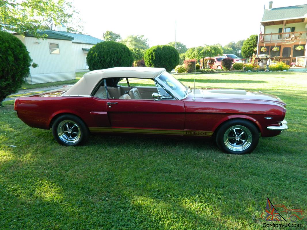 1966 Ford mustang gt350 convertible #7