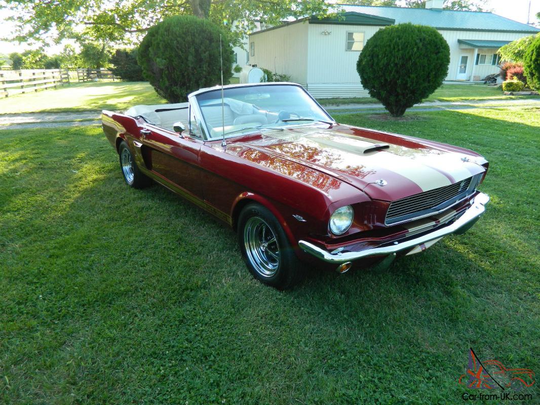 1966 Ford mustang gt350 convertible #4