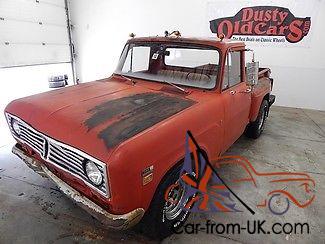 1973 Red RunsDrive Great Stepside 292V8 4spd Good Project!