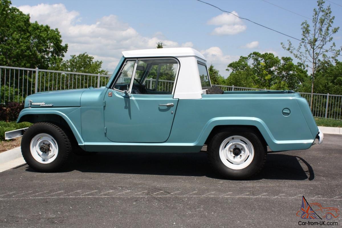 1969 Kaiser Jeep Jeepster Commando Pickup! 225V6 New Paint Ownership