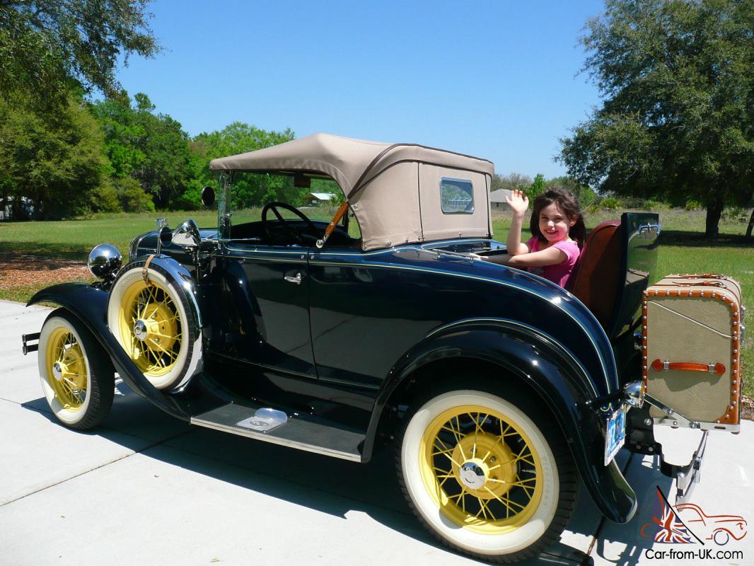 1931 Ford model a deluxe roadster #8