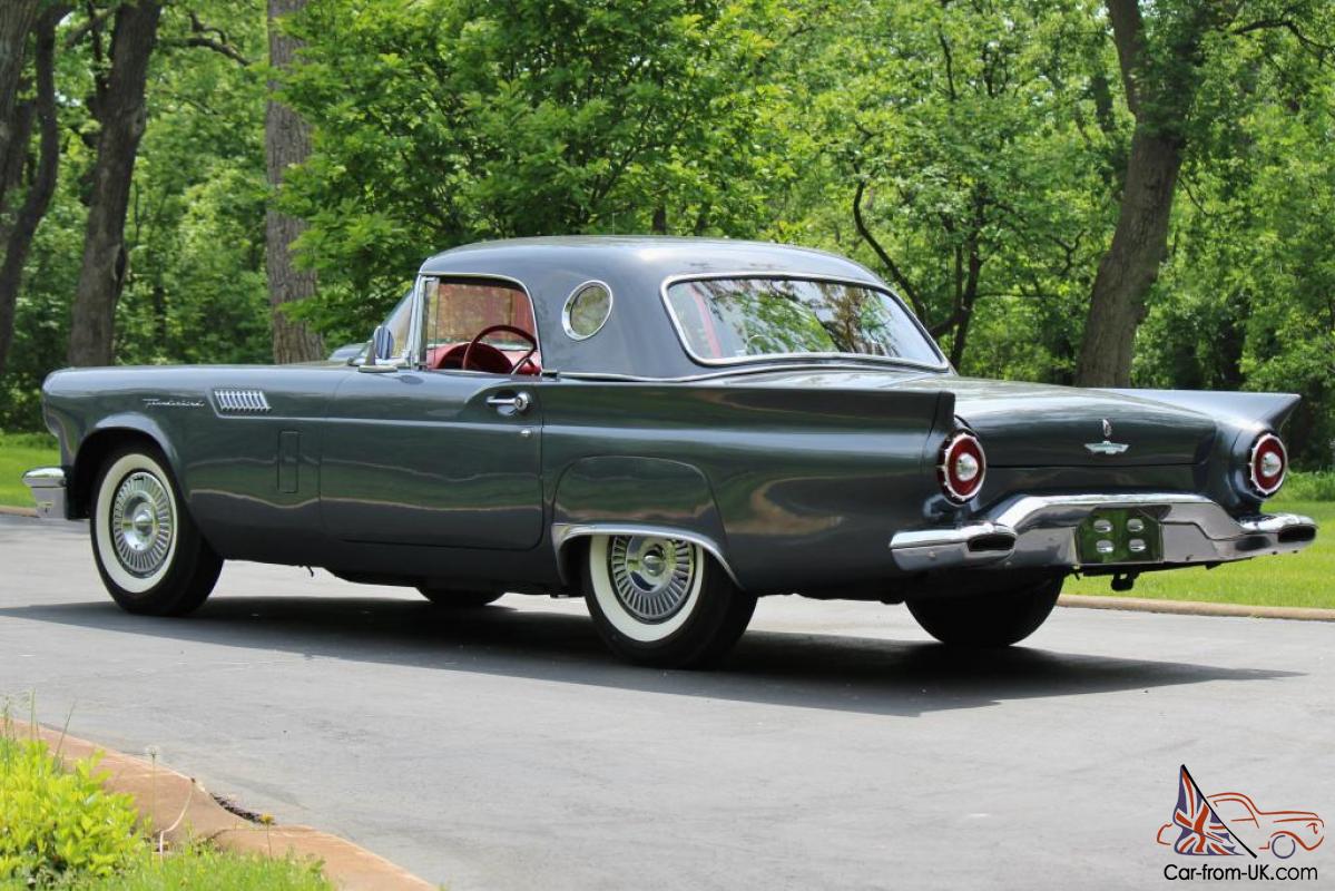 1957 Ford thunderbird original colors #9