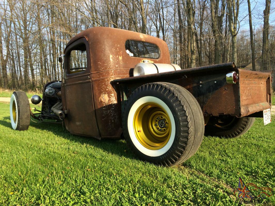 1937 Chevy Pick Up Rat Rod Hot Rod Traditional Custom Scta