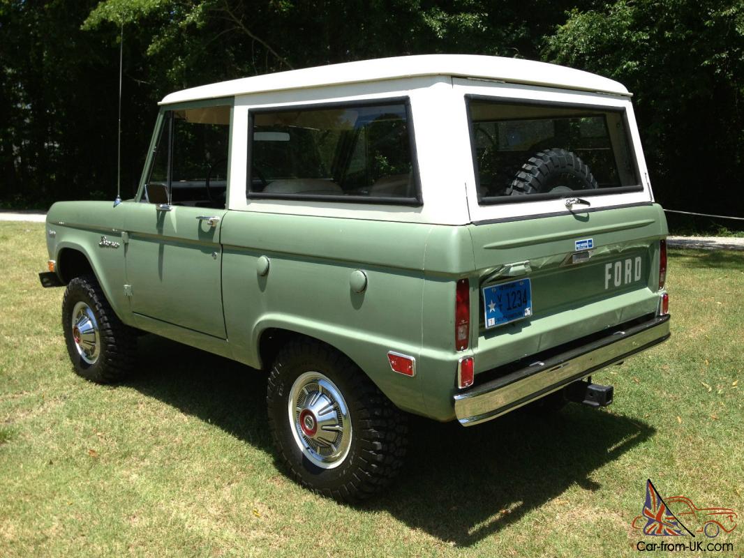1969 Ford bronco original colors #4
