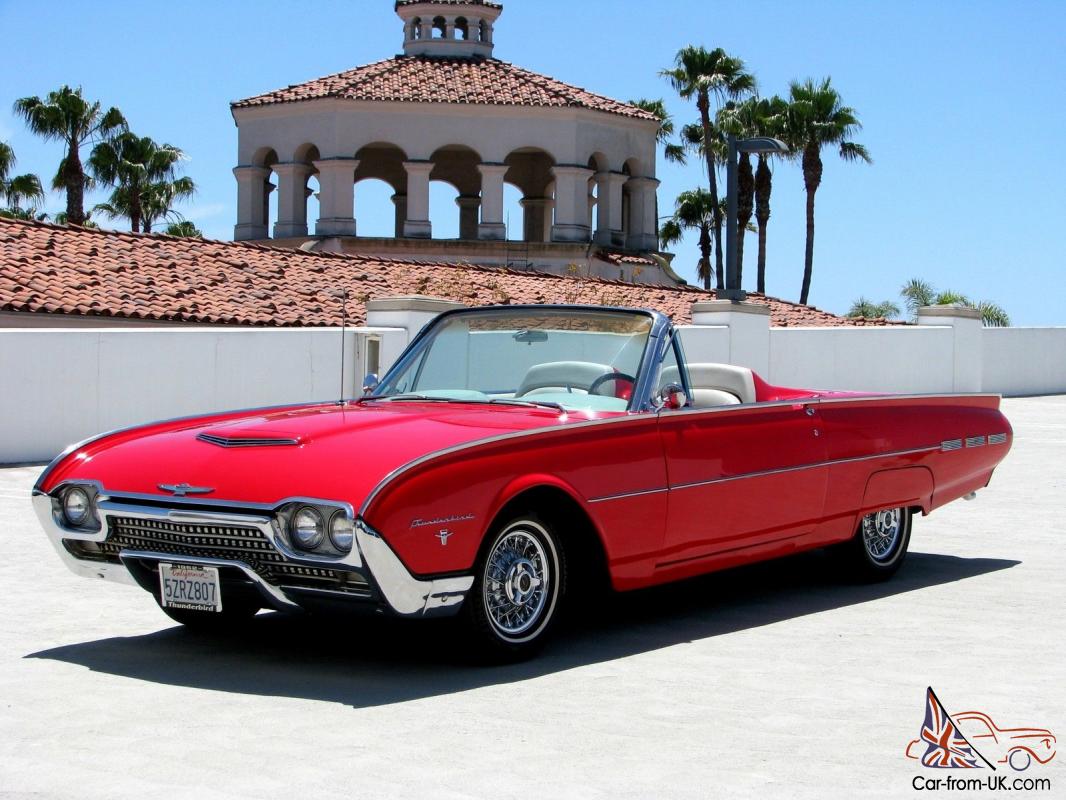 1962 Ford thunderbird convertible roadster #2