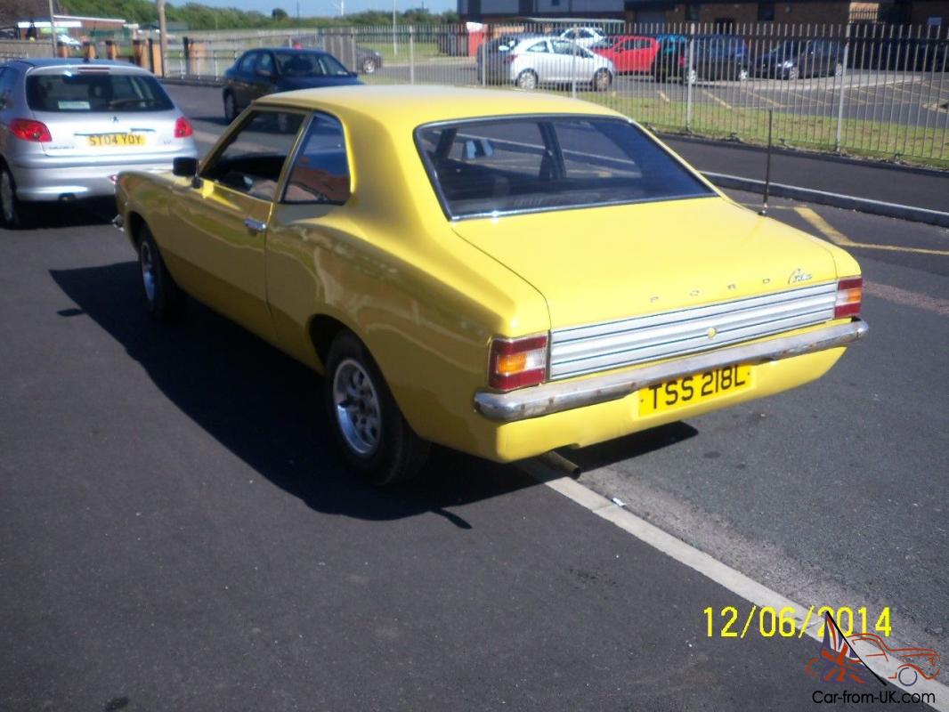 Ford cortina mk3 yellow #9