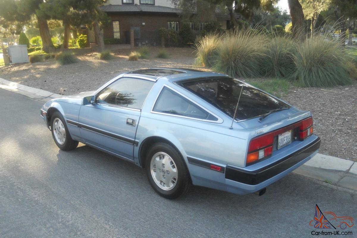 1985 Nissan 300zx 5 Speed Leather Glass T Tops Cold A C P Seat No Reserve