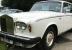 1979 Rolls Royce Silver Shadow 1 white with black leather upholstery