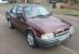1991 Ford orion 1.6gl auto