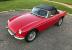 MGB Roadster, Chrome Bumpers, Wire Wheels, Overdrive, Tartan Red, Prev Restored