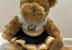 RARE UC Berkeley Cal Bears Plush Teddy Bear Cheerleader