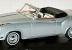 Borgward Isabella Coupe Cabriolet 1959 Silver Metallic 1:43 Minichamps