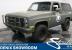 1985 Chevrolet Blazer D10 M1009 CUCV 4x4