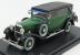 wonderful PR-modelcar SKODA 860 CONVERTIBLE (CLOSED) 1932 - green - scale 1/43