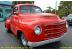Unique Fat Fender Truck Buick V8 300 Nailhead TORCH RED Custom Hot Rod Cruiser