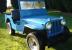 willys jeep cj2a classic car military vehicle