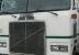 1987 White Volvo Road Boss Cab Over Semi Tractor
