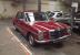 MERCEDES classic car saloon 250 AUTO RED