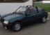 1993 Peugeot 205 CTI 1.9 convertible, dark blue, electric hood, 63k miles.