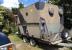 Ex army Bedford body converted to sleep in for shows caravan