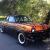 Classic Hot Rod Customline 50 Anniversary Coupe with Custom Flames Vintage Car