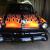 Classic Hot Rod Customline 50 Anniversary Coupe with Custom Flames Vintage Car