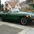 Well restored, racing green, convertible 1977 MG B in very good condtion
