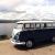 1966 VW BUS VOLKSWAGEN VAN KOMBI DELUXE 13 WINDOW SPLITSCREEN FREE USA SHIPPING!