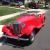 1953 MGTD - Red with Tan Leather Interior, Great Shape