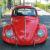 1966 Cal Look VW Beetle, California Black Plate, Red exterior, Black interior