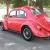 1966 Cal Look VW Beetle, California Black Plate, Red exterior, Black interior