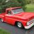 1966 Chevrolet Hot Rod Pickup Truck, Super nice Torch Red Short Bed Truck