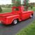 1966 Chevrolet Hot Rod Pickup Truck, Super nice Torch Red Short Bed Truck