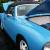 1974 Excellent Condition Blue Volkswagen Karmann Ghia Convertible