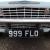  999 FLO Registration for Sale - Exchange for classic car or motorbike 