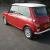1990 Rover Mini Cooper RSP in Flame Red with 94 miles